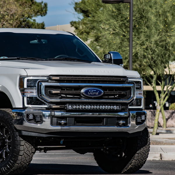 2020-Present Ford SuperDuty Bumper Bar Mount RIGID Industries