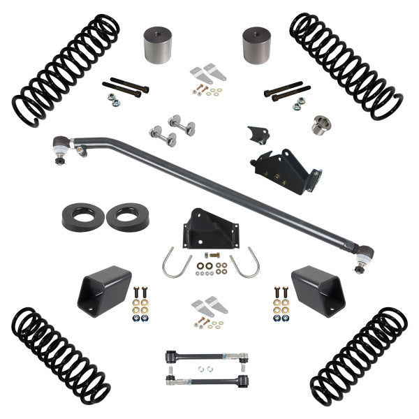 JK 3.0 Inch Lift Stage 1.5 Suspension System 07-18 Wrangler JK 2 DR Synergy MFG