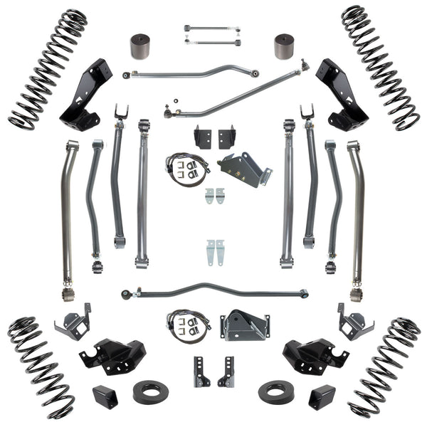 JK 6.0 Inch Lift Stage 4 Suspension System 07-18 Wrangler JKU 4 DR Synergy MFG