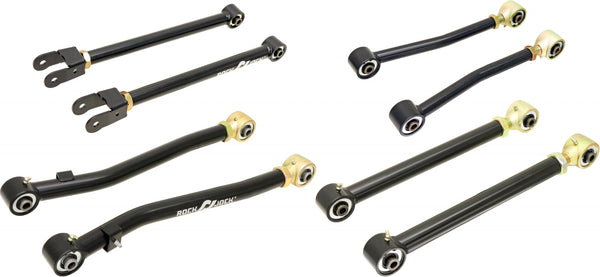 Johnny Joint Control Arm Set 18-Up Wrangler JL Complete Set Of 8 RockJock 4x4