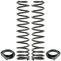 Front Coil Springs 18-Up Wrangler JL 4 Inch Lift Includes Urethane Isolators Pair RockJock 4x4