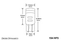 194 HP5 LED Natural White Short Pair Diode Dynamics