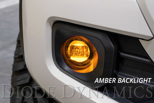 Elite Series Fog Lamps for 2014-2021 Toyota Tundra Pair Cool White 6000K Diode Dynamics