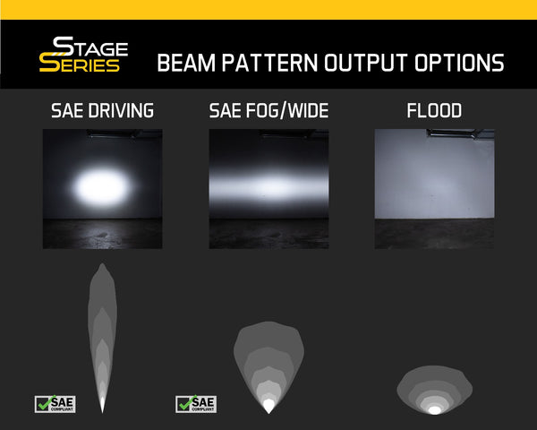 Raptor 2017 Stage Series Fog Kit 12 White Driving Diode Dynamics