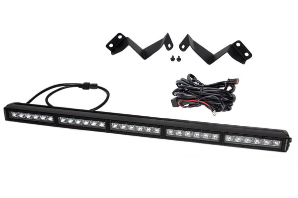 SS30 Stealth Lightbar Kit for 2016-2021 Toyota Tacoma, White Driving