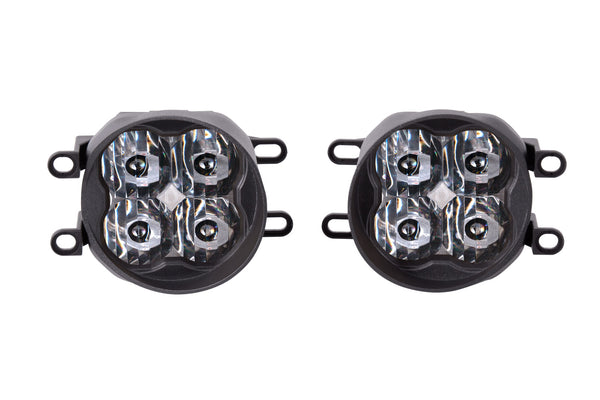 SS3 LED Fog Light Kit for 2006-2012 Toyota RAV4 White SAE/DOT Driving Sport Diode Dynamics