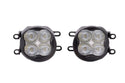 SS3 LED Fog Light Kit for 2010-2021 Toyota 4Runner, White SAE Fog Sport