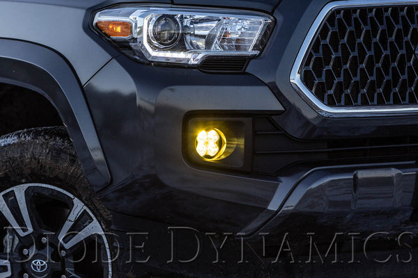 SS3 LED Fog Light Kit for 2016-2021 Toyota Tacoma, White SAE Fog Sport