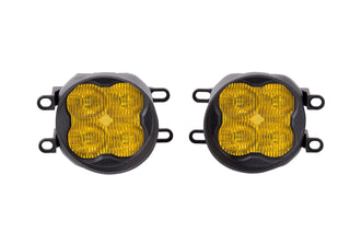 SS3 LED Fog Light Kit for 2006-2012 Toyota RAV4 Yellow SAE Fog Sport Diode Dynamics