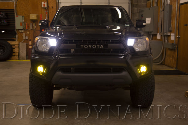 SS3 LED Fog Light Kit for 2012-2015 Toyota Tacoma Yellow SAE Fog Sport Diode Dynamics