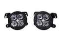 SS3 LED Fog Light Kit for 2018-2021 Jeep JL Wrangler, White SAE/DOT Driving Sport