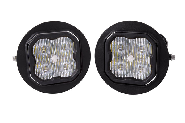 SS3 LED Fog Light Kit for 2007-2013 Toyota Tundra White SAE Fog Pro Diode Dynamics