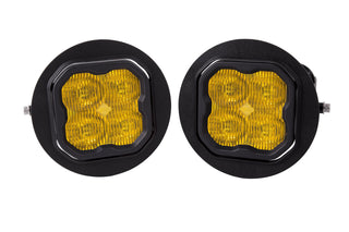 SS3 LED Fog Light Kit for 2005-2011 Toyota Tacoma Yellow SAE Fog Pro Diode Dynamics