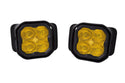 SS3 LED Fog Light Kit for 2017-2021 Ford Super Duty, Yellow SAE Fog Sport