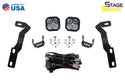 Stage Series 2in LED Ditch Light Kit for 2016-2021 Toyota Tacoma, Pro Yellow Combo