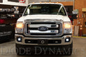 SS3 LED Fog Light Kit for 11-16 Ford Super Duty F-250/F-350 White SAE/DOT Driving Sport Diode Dynamics