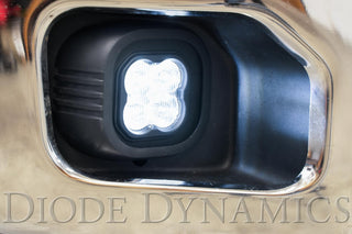 SS3 LED Fog Light Kit for 11-16 Ford Super Duty F-250/F-350 Yellow SAE Fog Sport Diode Dynamics