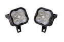 SS3 LED Fog Light Kit for 99-10 Ford Super Duty F-250/F-350 White SAE Fog Pro Diode Dynamics