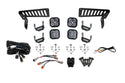 SS3 Cowl LED Bracket Kit for 2018-2021 Jeep JL Wrangler/Gladiator, White Pro