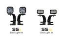 SS3 LED Ditch Light Kit for 2014-2019 Silverado/Sierra, Sport White Combo Diode Dynamics