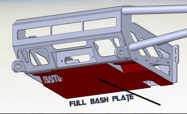 Hybrid Front Bumper For 16-23 Tacoma