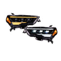 2014-2024 Toyota 4Runner Sequential LED Projector Headlights Pair Form Lighting