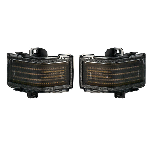 2017-2022 Ford Super Duty LED Mirror Lights Pair, Smoke Form Lighting