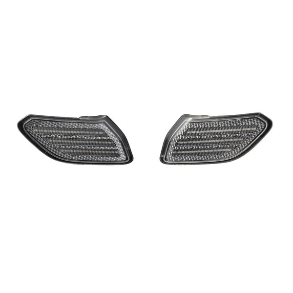 2018-2024 Jeep JL Wrangler LED Sidemarkers Pair, Clear Form Lighting