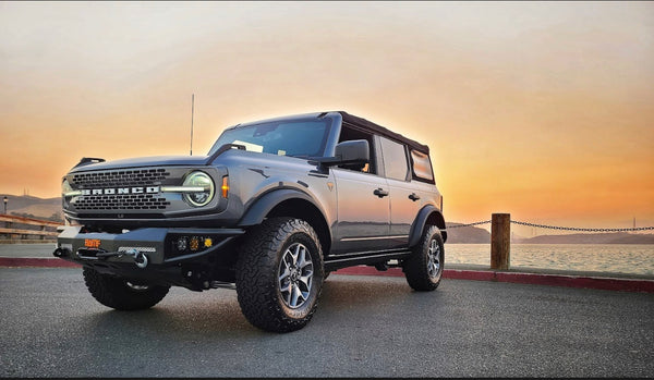 Front Winch Bumper For 21-Up Bronco