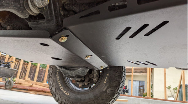 NW2 Off-Road Skid Plate Set For 2005-2023 Tacoma