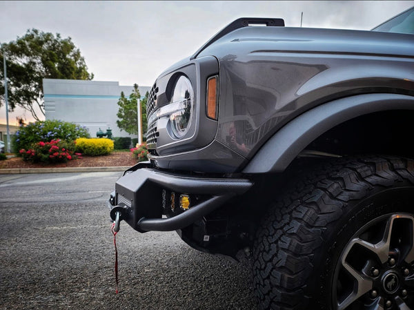 Front Winch Bumper For 21-Up Bronco