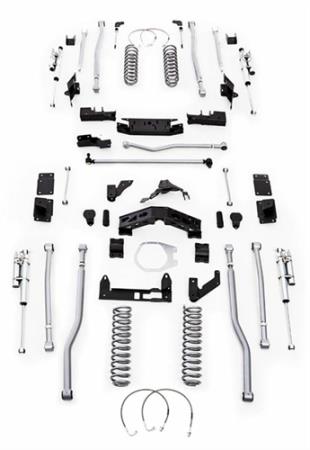 5.5 Inch JK Extreme Duty 4 Link Long Arm System 07-18 Jeep Wrangler JK Rubicon Express