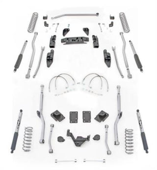 3.5 Inch JK Lift Kit Extreme Duty Long Arm System 4 Link Front/Rear W/Shocks 07-18 Jeep Wrangler JK 2 Dr Rubicon Express