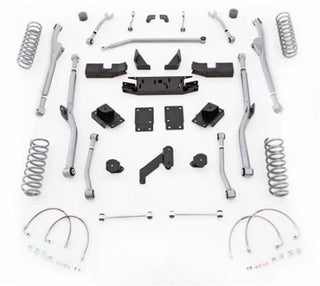 3.5 Inch Long Arm Lift Kit W/Mono Tube Shocks 07-18 Jeep Wrangler JK 2 Dr Extreme Duty Radius Rubicon Express