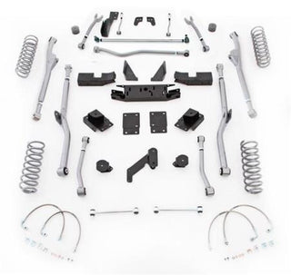 4.5 Inch Long Arm Lift Kit W/Mono Tube Shocks 07-18 Jeep Wrangler JK 2 Dr Extreme Duty Radius Rubicon Express