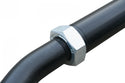 Currectlync Steering Modular Extreme Duty Drag Link JL/JT Bolt-On 1 5/8 Inch Diameter Bolt-On Semi-Gloss Black PC Finish RockJock 4X4