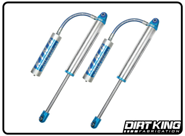 King 2.5 x 12 Smooth Body Shocks For 2005-2023 Tacoma Rear Shock Relocation