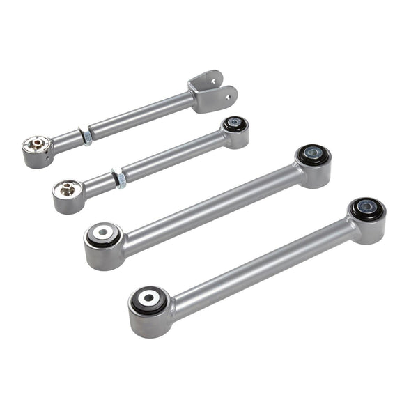 Control Arm Kit Super-Ride Series Adjustable Uppers and Fixed Lowers Jeep Wrangler TJ/Rubicon and Jeep Grand Cherokee ZJ Rubicon Express