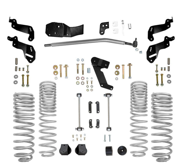 3.5 Inch Progressive Coil Sport Lift Kit Jeep JK 2 Door Rubicon Express