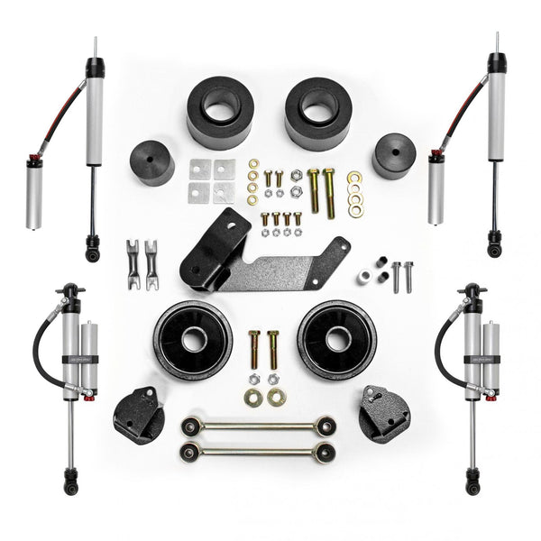 2.5 Inch Spacer Lift Kit with Monotube Reservoir Shocks 07-18 Jeep Wrangler JK 2 and 4 Door Rubicon Express