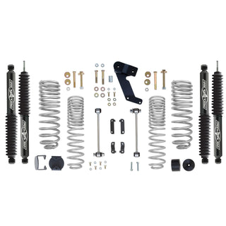 2.5 Inch Progressive Coil Lift Kit with Twin Tube Shocks 07-12 Jeep Wrangler JK Rubicon Express