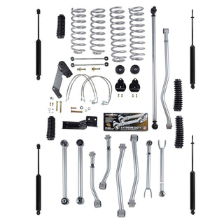 JK Lift Kit Super Flex 4.5 Inch W/Shocks 07-18 Jeep Wrangler JKU 4 Dr Rubicon Express