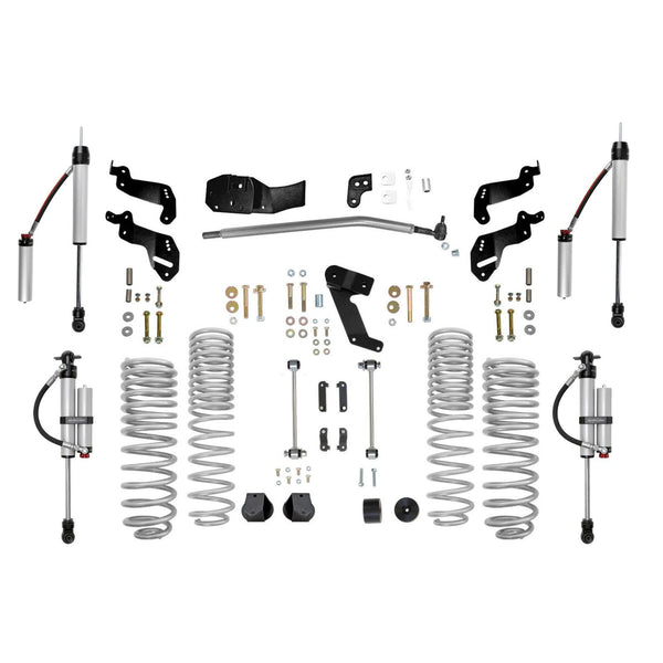 3.5 Inch Sport Lift Kit with Monotube Reservoir Shocks 07-18 Jeep Wrangler JK 4 Door Rubicon Express