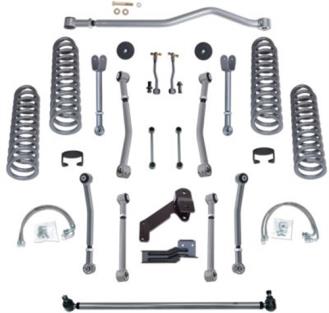 4.5 Inch Super-Flex Suspension Lift Kit for 07-18 JK Wrangler Unlimited and Rubicon Unlimited Rubicon Express 