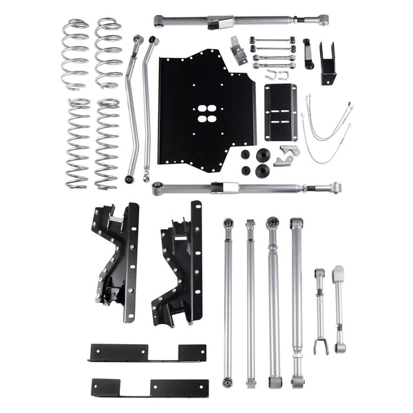 4.5 Inch TJ Lift Kit Extreme Duty Long Arm System No Shocks 03-06 Wrangler TJ/TJ Unlimited Rubicon Express