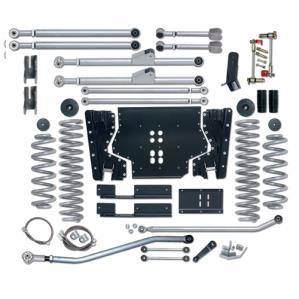 5.5 Inch TJ Lift Kit Extreme Duty Long Arm System W/Shocks W/Rear Track Bar 03-06 Wrangler TJ Rubicon Express