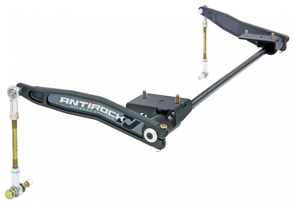 Antirock Sway Bar Kit JL/JT Front Forged Arms Steel Brackets .850 Inch Bar RockJock 4X4