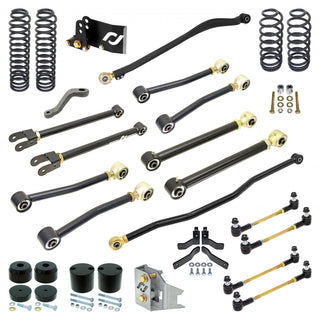 Pro Edition Johnny Joint Suspension System for JK Wrangler Unlimited (4-door) 4 Inch lift RockJock 4X4