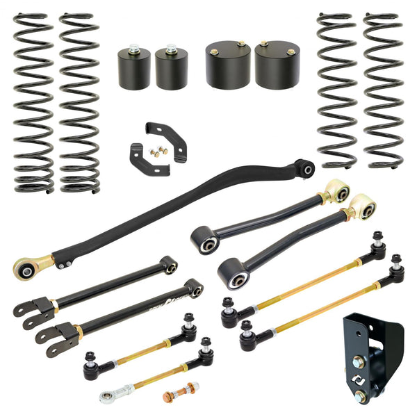 Sport Edition Johnny Joint Suspension System for JL Wrangler w/ Gas V-6 3.5 Inch lift RockJock 4X4