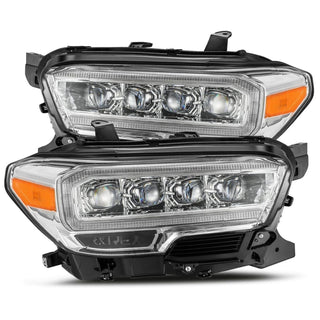 Buy chrome AlphaRex Black NOVA Series LED Headlights 2016+ Toyota Tacoma